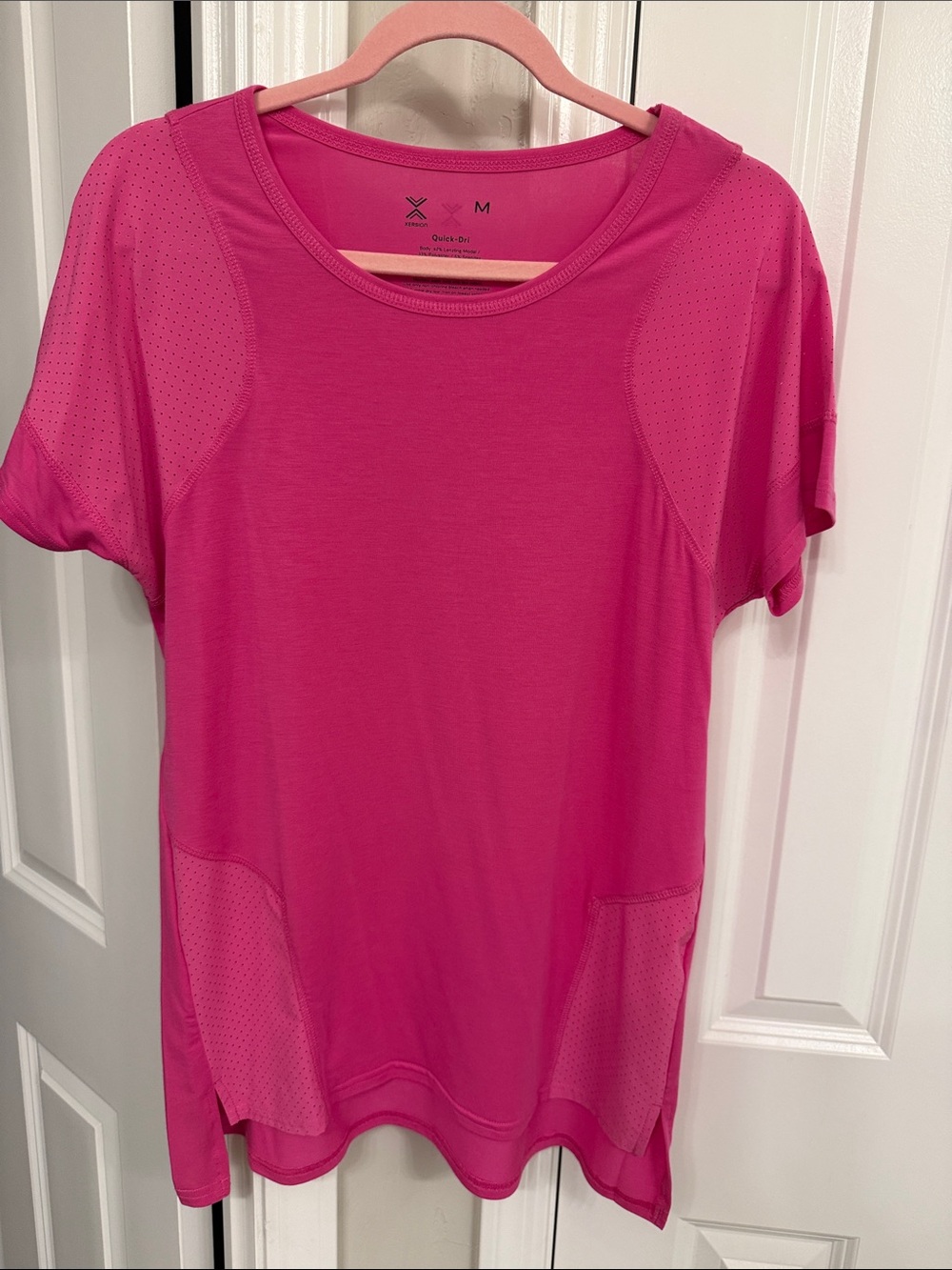 Xersion Hot Pink Short Sleeve Performance Tee